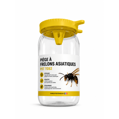 Bocal Sélectif Anti-Frelons Asiatiques 1 L – Solution Écologique Extérieure